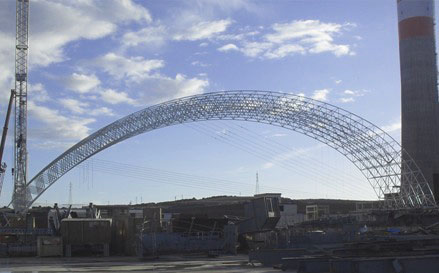 和平大型网架结构